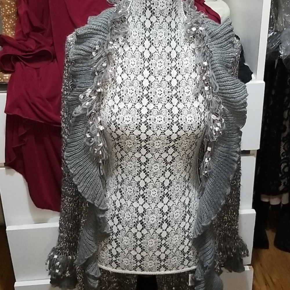 Papillon sweater duster
